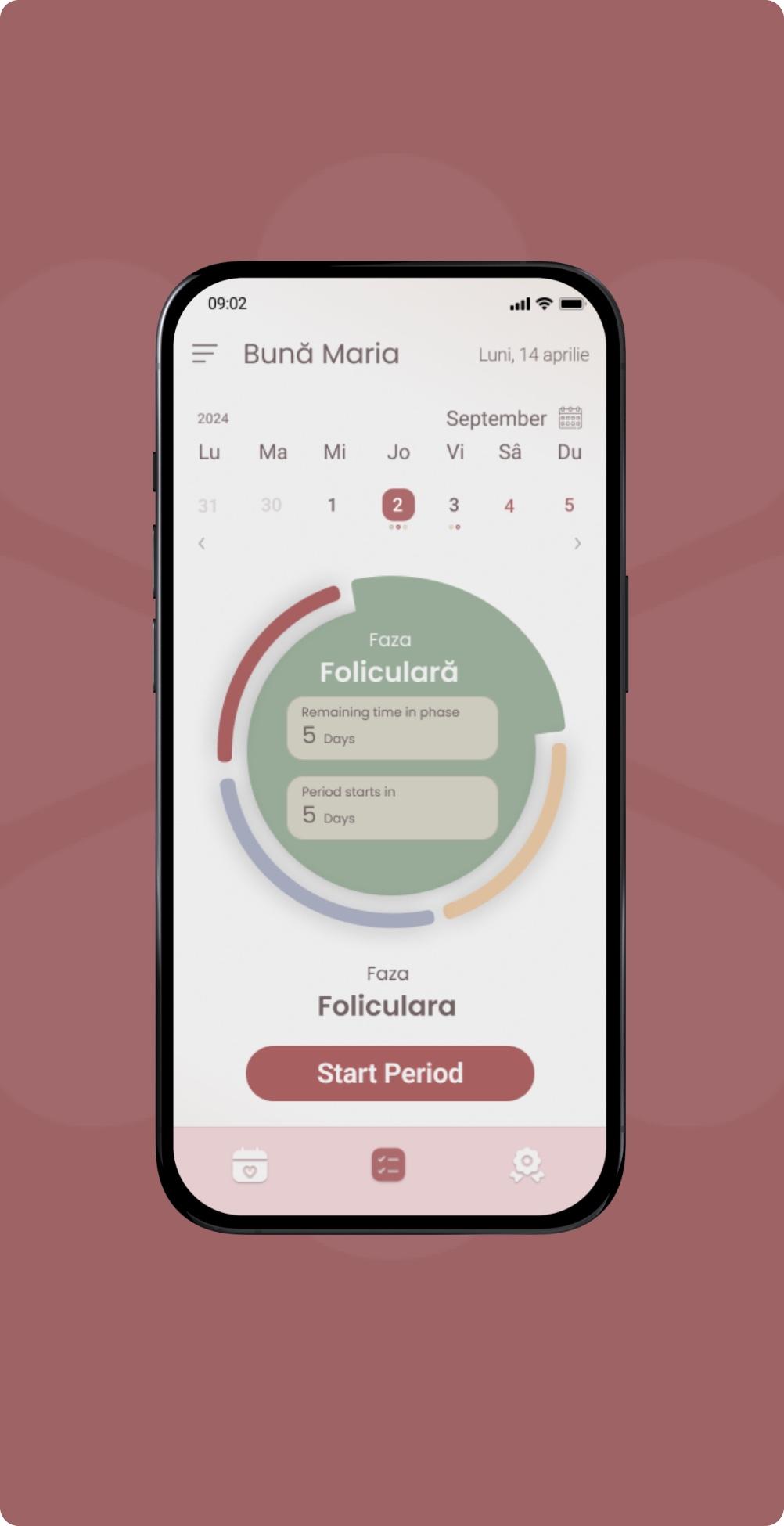 FemTech — Cycle & Habit Tracking App