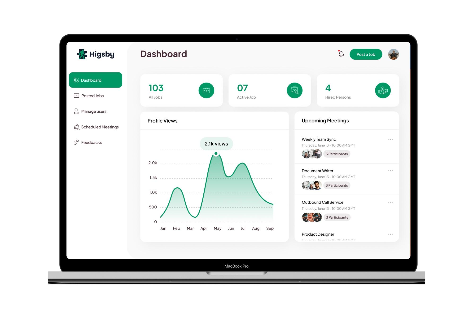 Workforce Management — Recruitment & Applicant Tracking, developed features