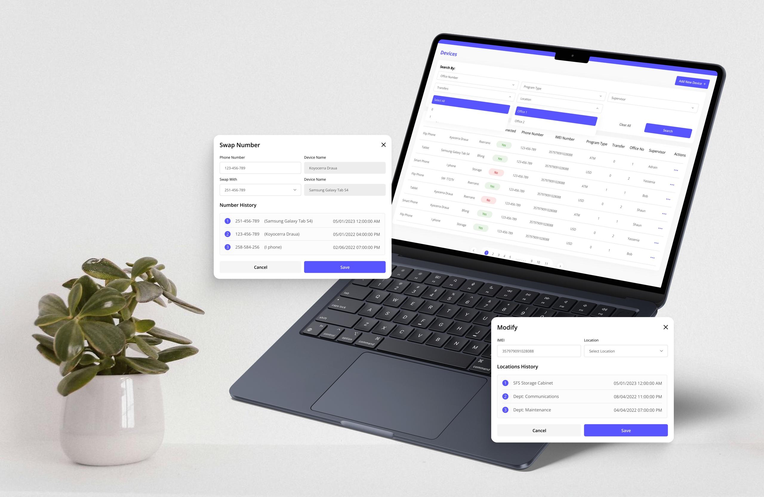 Logistics & Warehouse — Device & Asset Tracking System, solution