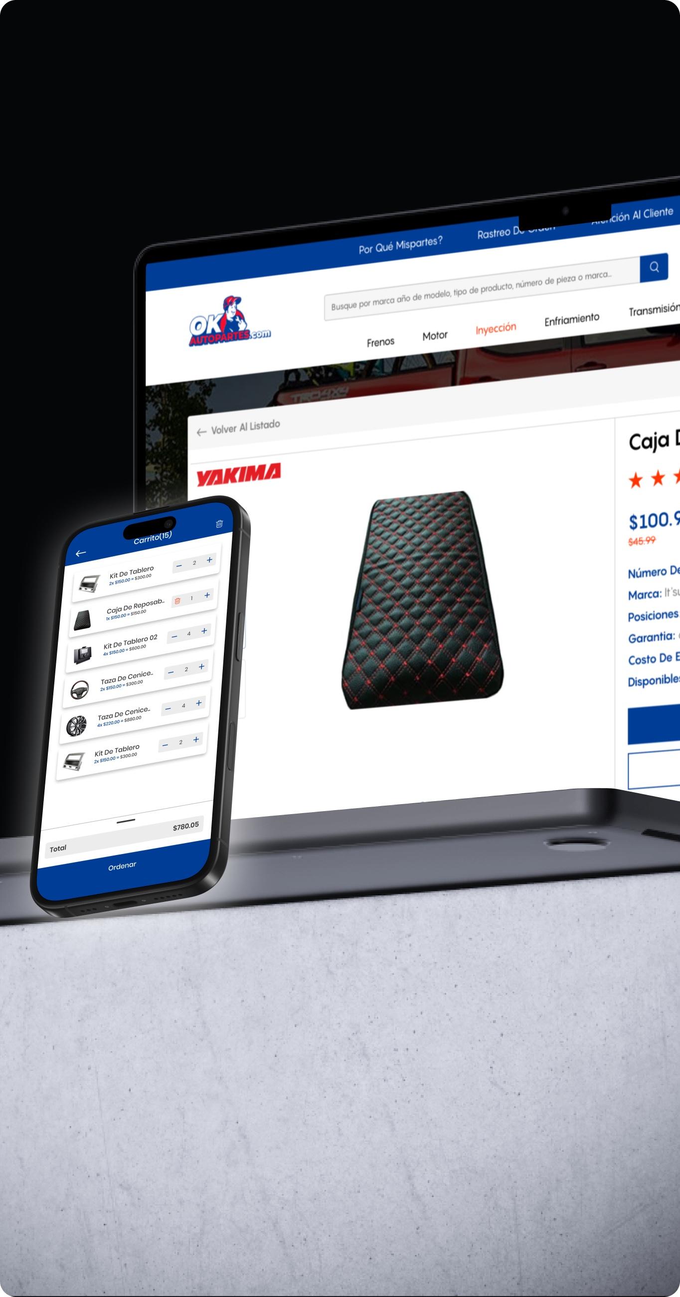 e-Commerce — Auto Parts Marketplace