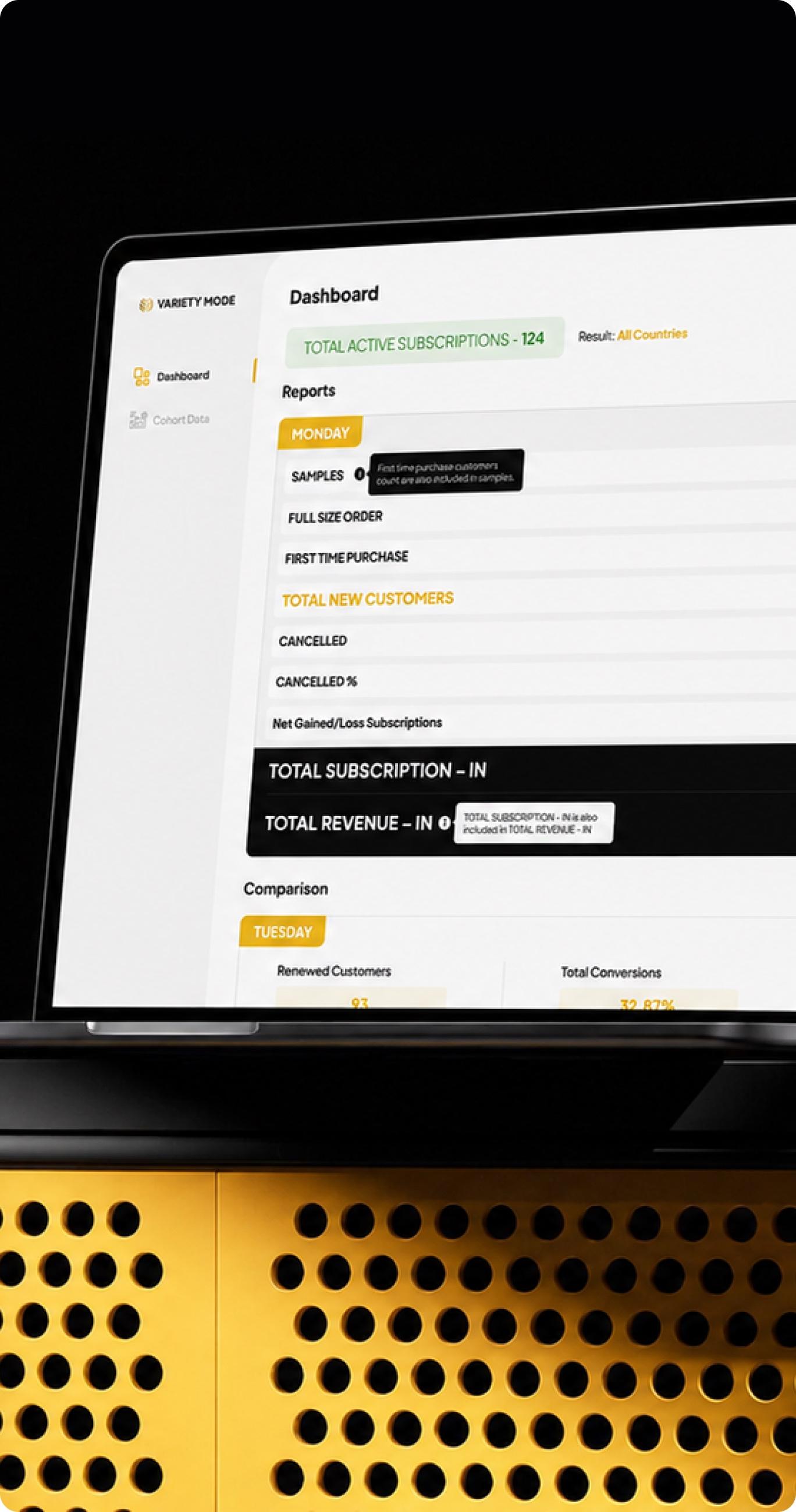 e-Commerce — Order & Subscription Dashboard