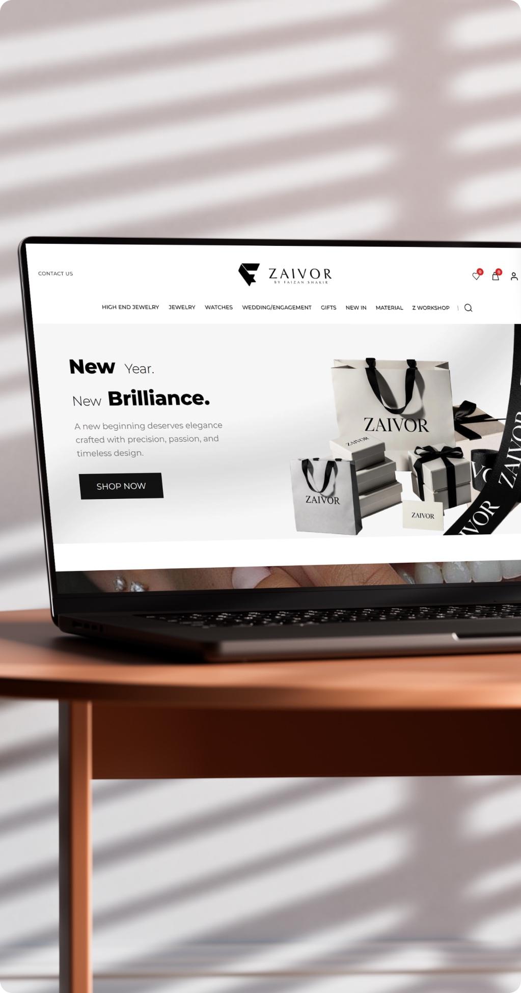 e-Commerce — Fine Jewellery Storefront