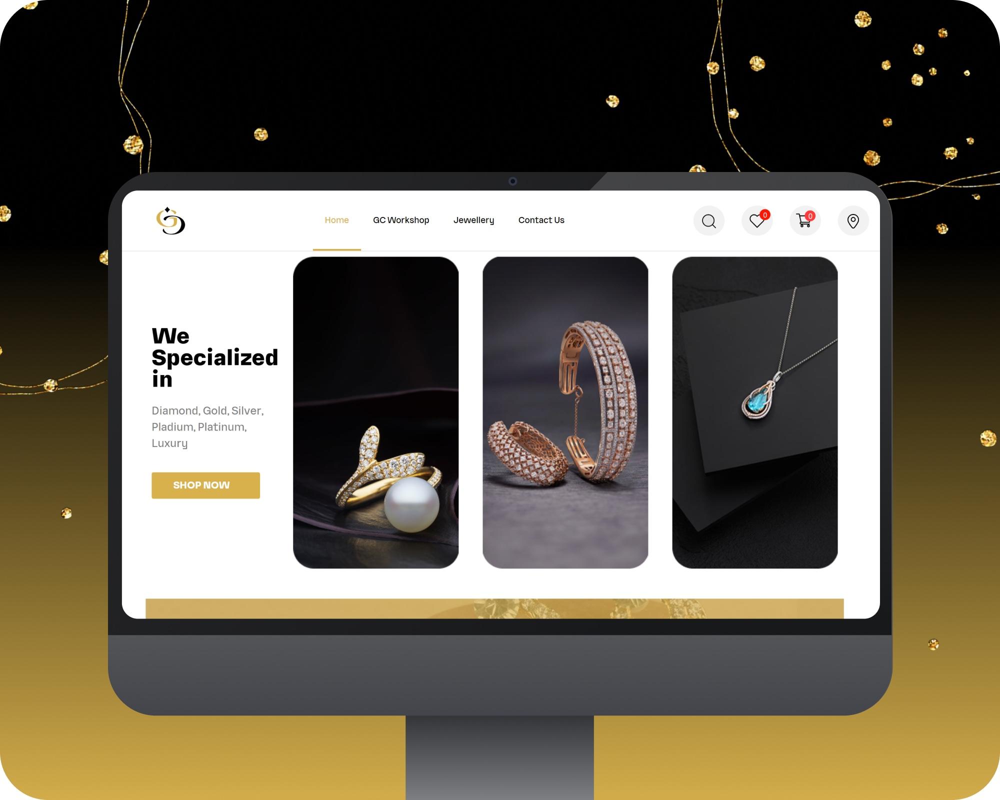 e-Commerce — Made-to-Order Jewellery Storefront